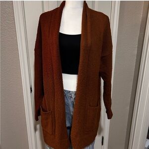 Staccato Brown Women's Cardigan Sz M